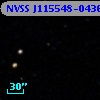 NVSS J115548-043602