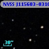 NVSS J115603-031042