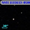NVSS J115613-050636