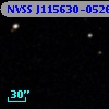 NVSS J115630-052619