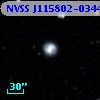 NVSS J115802-034445