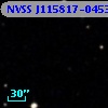 NVSS J115817-045318