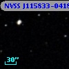 NVSS J115833-041854