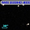 NVSS J115842-033716