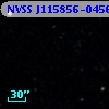 NVSS J115856-045629