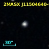 2MASX J11504640-0539495