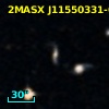 2MASX J11550331-0557322