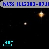 NVSS J115303-071027