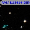 NVSS J115414-055404