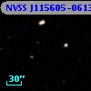 NVSS J115605-061324