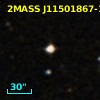2MASS J11501867-1037393
