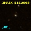 2MASX J11510068-1248363