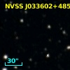 NVSS J033602+485149