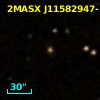 2MASX J11582947-1234438