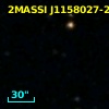 2MASSI J1158027-254536