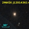 2MASX J12014361+4307386