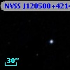 NVSS J120500+421405
