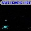 NVSS J120542+421754