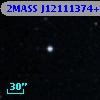 2MASS J12111374+3954167