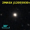 2MASX J12055930+3805278