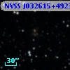 NVSS J032615+492357