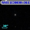 NVSS J120030+361304