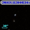 2MASX J12044534+2947293