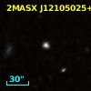 2MASX J12105025+2956435