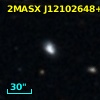 2MASX J12102648+2622023