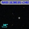 NVSS J120535+245531