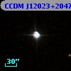CCDM J12023+2047AB
