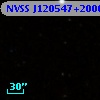 NVSS J120547+200014
