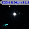 CCDM J12014+1119AB