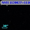 NVSS J120027+111628