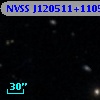 NVSS J120511+110500