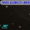 NVSS J120527+083908