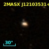 2MASX J12103531+0101431