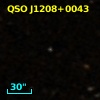 QSO J1208+0043