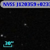 NVSS J120359+023335
