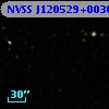 NVSS J120529+003023
