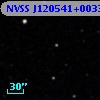NVSS J120541+003314