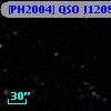 [PH2004] QSO J1208+0043 abs 2.608