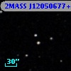 2MASS J12050677+0003130