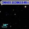 2MASS J12061148+0015307