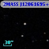 2MASS J12061695+0016300