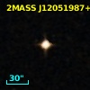 2MASS J12051987+0009303