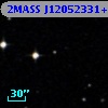 2MASS J12052331+0004384