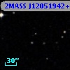 2MASS J12051942+0003429