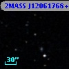 2MASS J12061768+0001069