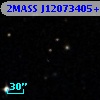 2MASS J12073405+0011370